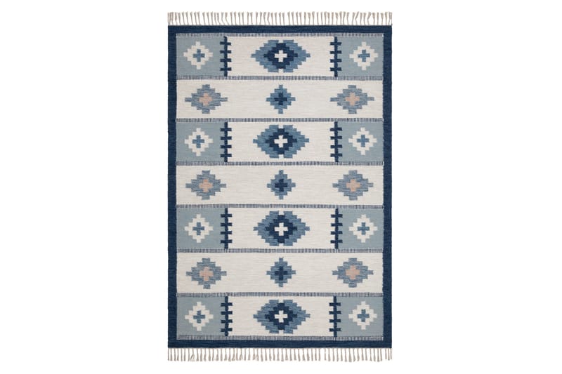 Arvika Ullteppe 140x200 cm Rektangulær, Blå