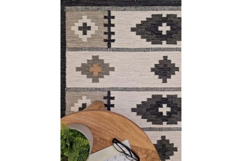 Arvika Ullteppe 140x200 cm Rektangulær - Grå - Tekstiler & tepper - Teppe & matte - Moderne matte - Ullteppe
