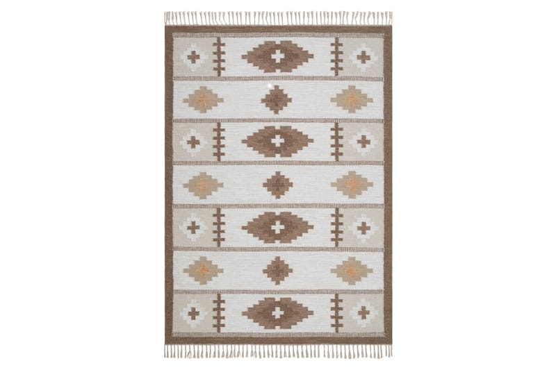Arvika Ullteppe 160x230 cm Rektangulær - Beige - Tekstiler & tepper - Teppe & matte - Moderne matte - Ullteppe
