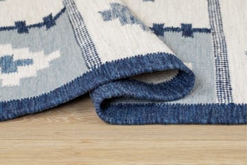Arvika Ullteppe 160x230 cm Rektangulær - Blå - Tekstiler & tepper - Teppe & matte - Moderne matte - Ullteppe
