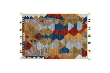 Arzakan Ullteppe 160x230 cm - Rød - Tekstiler & tepper - Teppe & matte - Moderne matte - Ullteppe