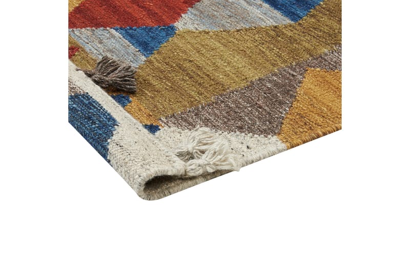 Arzakan Ullteppe 160x230 cm - Rød - Tekstiler & tepper - Teppe & matte - Moderne matte - Ullteppe