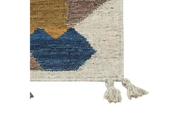 Arzakan Ullteppe 200x300 cm - Rød - Tekstiler & tepper - Teppe & matte - Moderne matte - Ullteppe