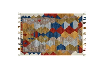 Arzakan Ullteppe 200x300 cm - Rød - Tekstiler & tepper - Teppe & matte - Moderne matte - Ullteppe