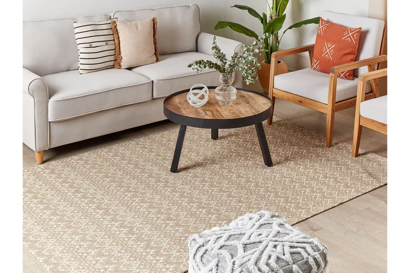 Atima Juteteppe 160x230 cm, Beige