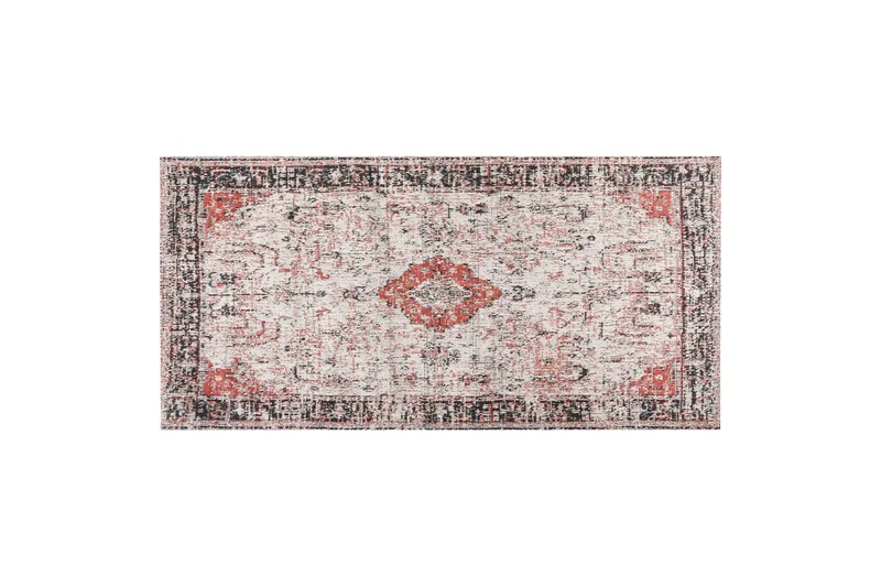 Attera Bomullsteppe 80x150 cm, Rød