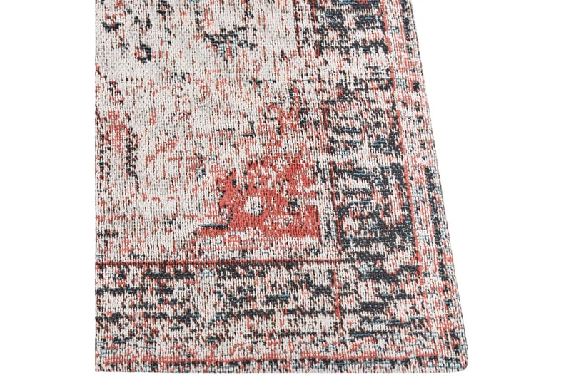 Attera Bomullsteppe 80x150 cm - Rød - Tekstiler & tepper - Teppe & matte - Moderne matte - Bomullsmatter