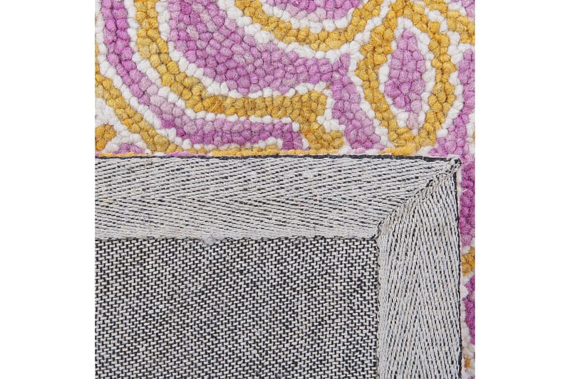 Avanos Ullteppe 200x200 cm - Rosa - Tekstiler & tepper - Teppe & matte - Moderne matte - Ullteppe