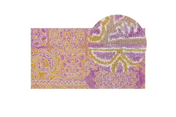 Avanos Ullteppe 80x150 cm - Rosa - Tekstiler & tepper - Teppe & matte - Moderne matte - Ullteppe