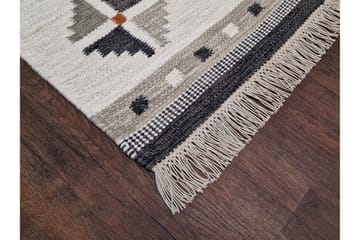 Avesta Ullteppe 200x300 cm Rektangulær - Grå - Tekstiler & tepper - Teppe & matte - Moderne matte - Ullteppe