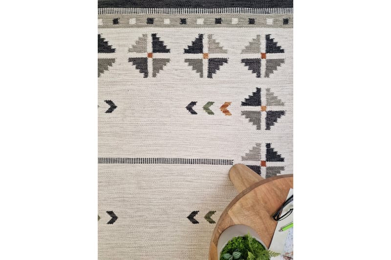 Avesta Ullteppe 200x300 cm Rektangulær - Grå - Tekstiler & tepper - Teppe & matte - Moderne matte - Ullteppe