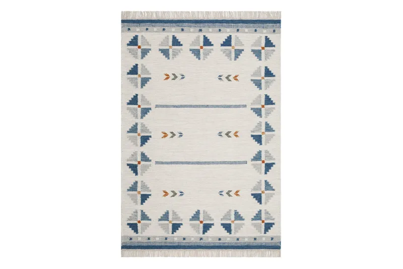 Avesta Ullteppe 240x340 cm Rektangulær, Blå