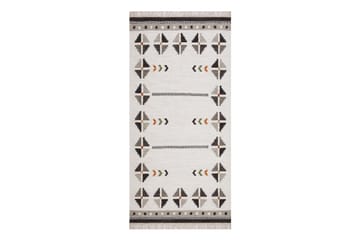Avesta Ullteppe 80x200 cm Rektangulær - Grå - Tekstiler & tepper - Teppe & matte - Moderne matte - Ullteppe