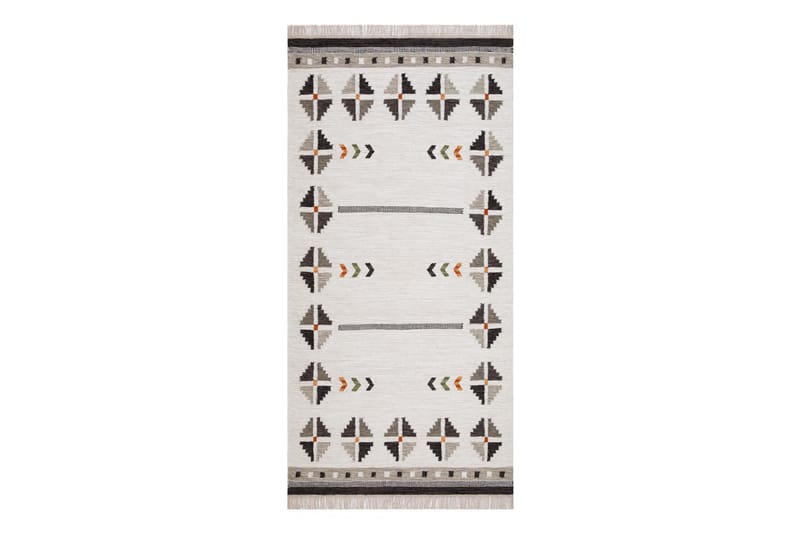 Avesta Ullteppe 80x200 cm Rektangulær - Grå - Tekstiler & tepper - Teppe & matte - Moderne matte - Ullteppe