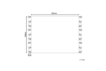 Aygezard Ullteppe 160x230 cm - Grå - Tekstiler & tepper - Teppe & matte - Moderne matte - Ullteppe