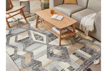 Aygezard Ullteppe 160x230 cm - Grå - Tekstiler & tepper - Teppe & matte - Moderne matte - Ullteppe