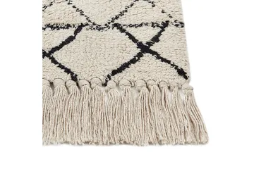 Bacarella Ryeteppe 140x200 cm - Beige - Tekstiler & tepper - Teppe & matte - Moderne matte - Ryetepper