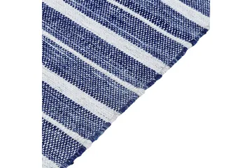 Bademli Ryeteppe 140x200 cm - Blå - Tekstiler & tepper - Teppe & matte - Moderne matte - Ryetepper