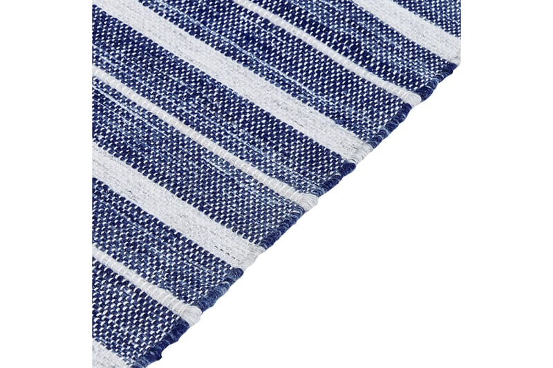 Bademli Ryeteppe 140x200 cm - Blå - Tekstiler & tepper - Teppe & matte - Små tepper