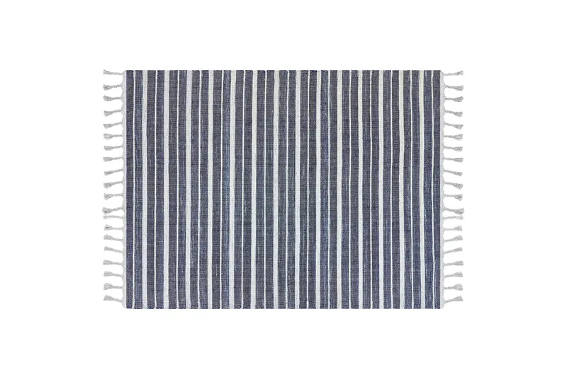 Bademli Ryeteppe 140x200 cm, Blå