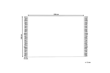Bademli Ryeteppe 160x230 cm - Grønn - Tekstiler & tepper - Teppe & matte - Moderne matte - Ryetepper