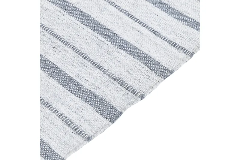 Bademli Ryeteppe 80x150 cm - Grå - Tekstiler & tepper - Teppe & matte - Moderne matte - Ryetepper