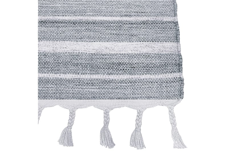 Bademli Ryeteppe 80x150 cm - Grå - Tekstiler & tepper - Teppe & matte - Flatvevde tepper