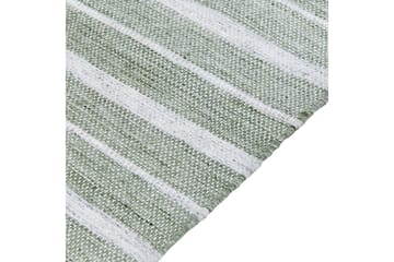 Bademli Ryeteppe 80x150 cm - Grønn - Tekstiler & tepper - Teppe & matte - Flatvevde tepper