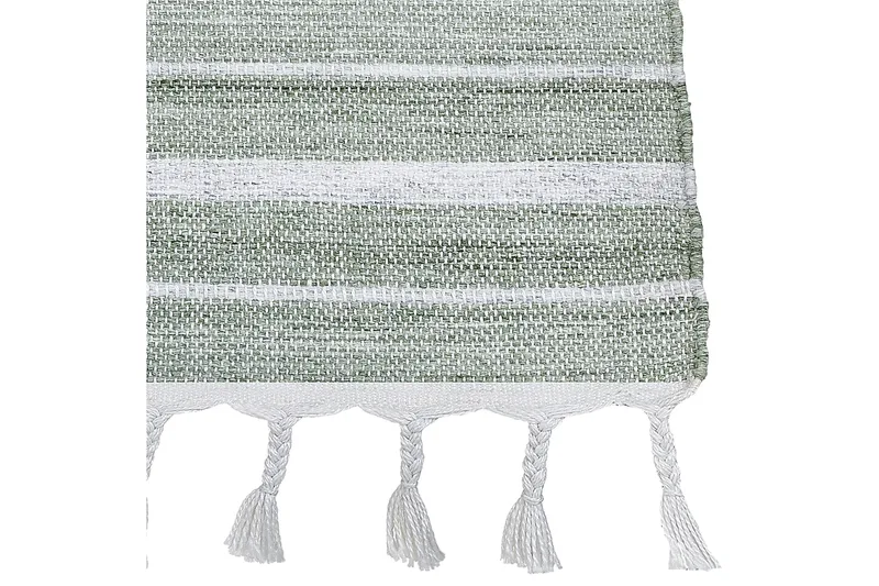 Bademli Ryeteppe 80x150 cm - Grønn - Tekstiler & tepper - Teppe & matte - Moderne matte - Ryetepper