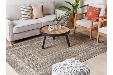 Baglar Ryeteppe 160x230 cm - Beige - Tekstiler & tepper - Teppe & matte - Moderne matte - Jutematter & hampematter