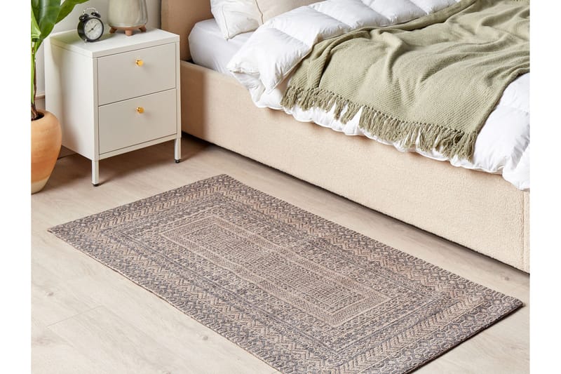 Baglar Ryeteppe 80x150 cm - Beige - Tekstiler & tepper - Teppe & matte - Moderne matte - Jutematter & hampematter