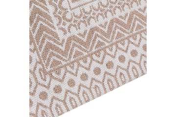 Baglar Ryeteppe 80x150 cm - Beige - Tekstiler & tepper - Teppe & matte - Moderne matte - Jutematter & hampematter