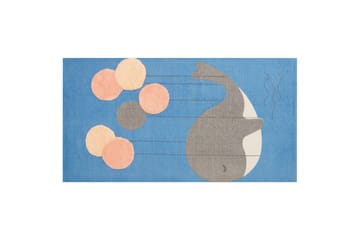 Balabang Bomullsteppe 80x150 cm - Blå - Tekstiler & tepper - Teppe & matte - Moderne matte - Bomullsmatter