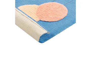 Balabang Bomullsteppe 80x150 cm - Blå - Tekstiler & tepper - Teppe & matte - Moderne matte - Bomullsmatter