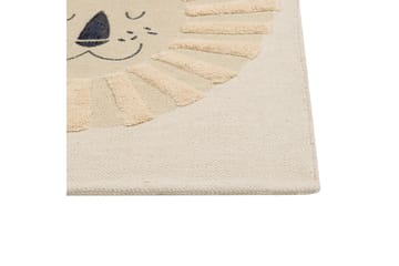 Balari Bomullsteppe 80x150 cm - Beige - Tekstiler & tepper - Teppe & matte - Moderne matte - Bomullsmatter