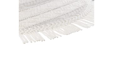 Baltalar Ullteppe 140 cm Rund - Beige - Tekstiler & tepper - Teppe & matte - Moderne matte - Ullteppe