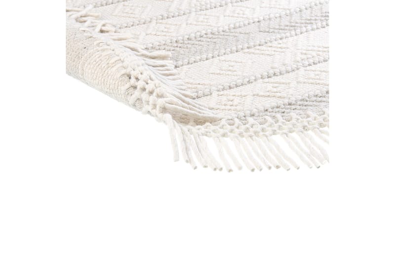 Baltalar Ullteppe 140 cm Rund - Beige - Tekstiler & tepper - Teppe & matte - Moderne matte - Ullteppe