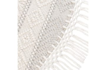 Baltalar Ullteppe 140 cm Rund - Beige - Tekstiler & tepper - Teppe & matte - Moderne matte - Ullteppe