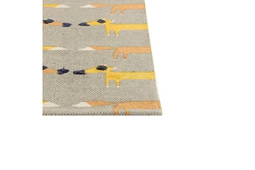 Bankgo Bomullsteppe 80x150 cm - Grå - Tekstiler & tepper - Teppe & matte - Moderne matte - Bomullsmatter