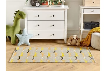 Bankgo Bomullsteppe 80x150 cm - Grå - Tekstiler & tepper - Teppe & matte - Moderne matte - Bomullsmatter