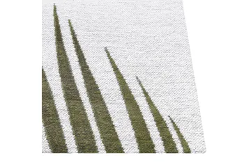 Barzah Ryeteppe 140x200 cm - Grønn - Tekstiler & tepper - Teppe & matte - Moderne matte - Ryetepper