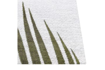 Barzah Ryeteppe 140x200 cm - Grønn - Tekstiler & tepper - Teppe & matte - Moderne matte - Bomullsmatter