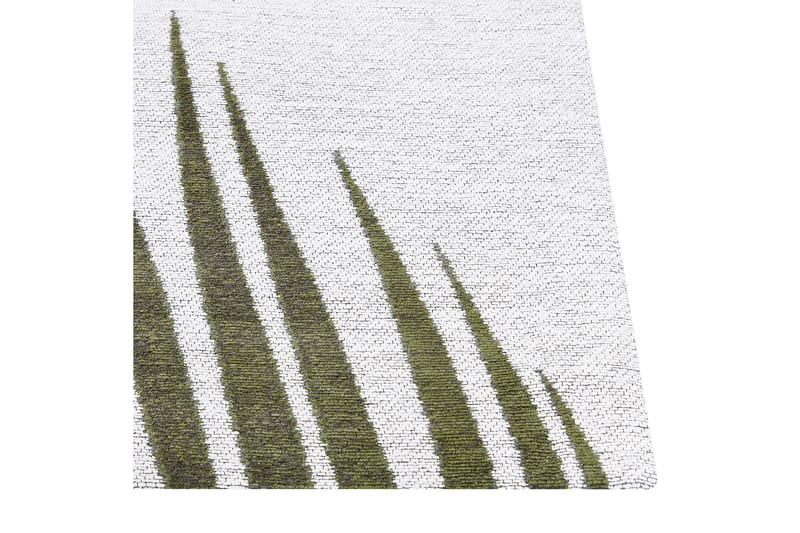 Barzah Ryeteppe 140x200 cm - Grønn - Tekstiler & tepper - Teppe & matte - Moderne matte - Bomullsmatter