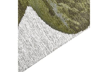 Barzah Ryeteppe 140x200 cm - Grønn - Tekstiler & tepper - Teppe & matte - Moderne matte - Bomullsmatter
