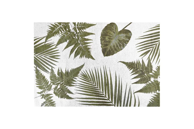 Barzah Ryeteppe 200x300 cm - Grønn - Tekstiler & tepper - Teppe & matte - Moderne matte - Ryetepper