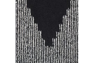 Bathinda Ryeteppe 140x200 cm - Svart/hvit - Tekstiler & tepper - Teppe & matte - Moderne matte - Ryetepper