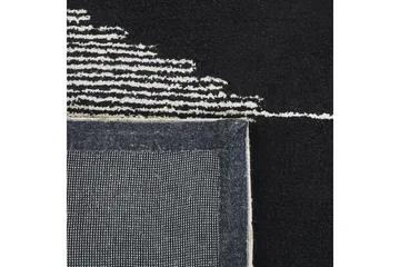 Bathinda Ryeteppe 140x200 cm - Svart/hvit - Tekstiler & tepper - Teppe & matte - Moderne matte - Bomullsmatter