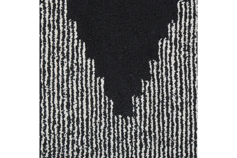 Bathinda Ryeteppe 160x230 cm - Svart/hvit - Tekstiler & tepper - Teppe & matte - Moderne matte - Ryetepper