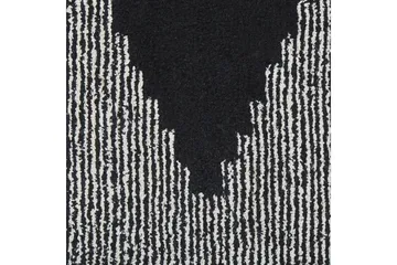 Bathinda Ryeteppe 160x230 cm - Svart/hvit - Tekstiler & tepper - Teppe & matte - Moderne matte - Bomullsmatter