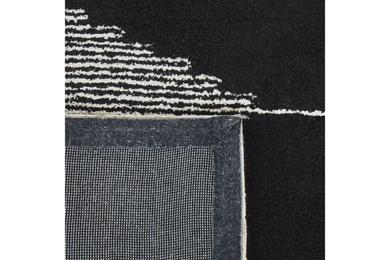 Bathinda Ryeteppe 160x230 cm - Svart/hvit - Tekstiler & tepper - Teppe & matte - Moderne matte - Ryetepper